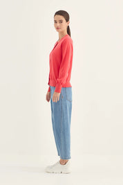 Sass Cardigan- Papaya