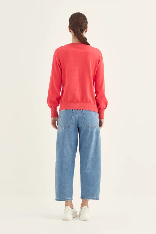Sass Cardigan- Papaya