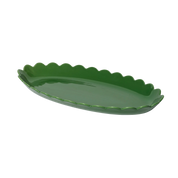 Scallop Platter Green