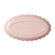 Scallop Platter Pink