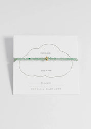 Amelia Bracelet Gold Plated - Green Aventurine