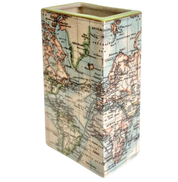 Mappemonde Porcelain Vase