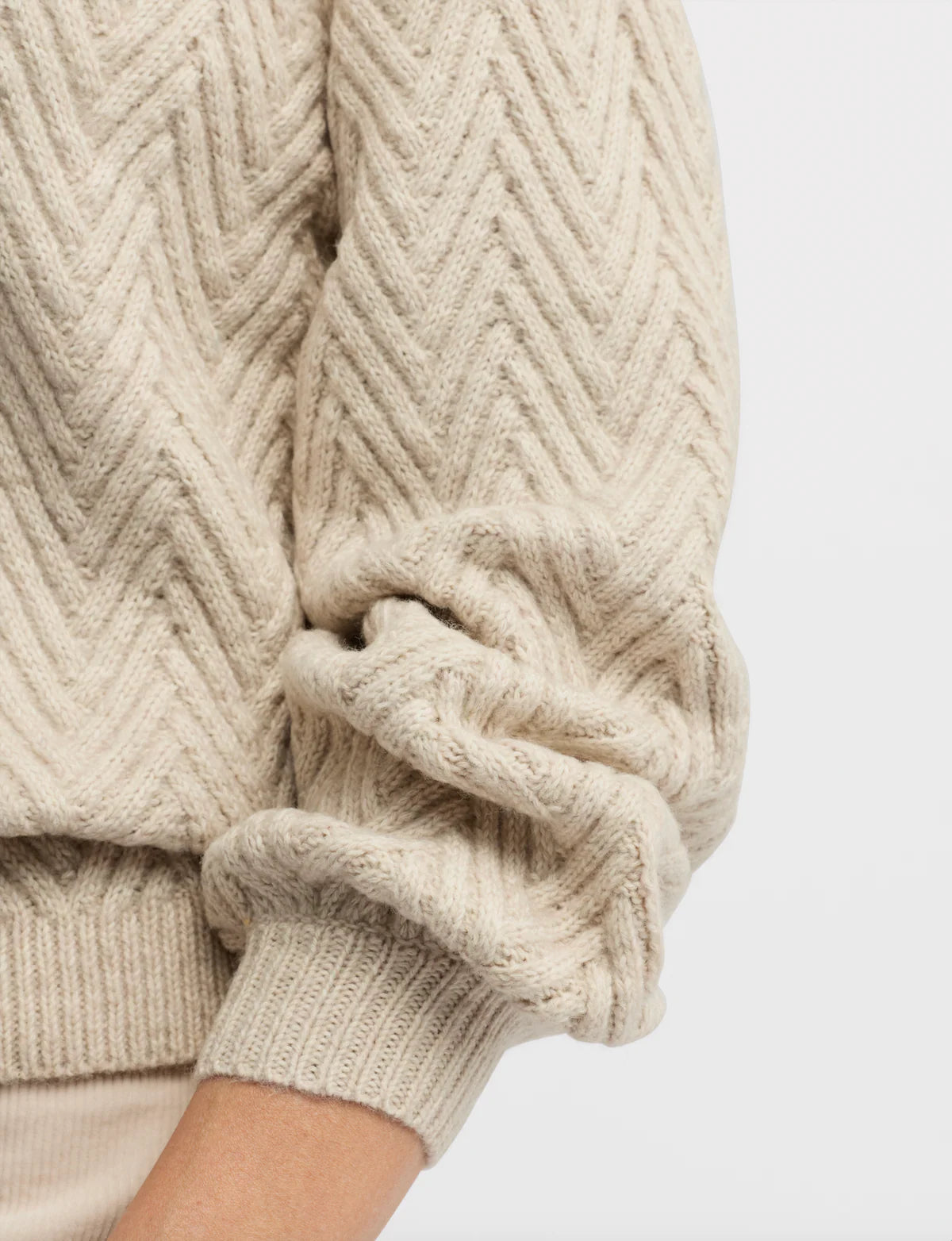 Hudson Knit- Almond - Presence Hamilton