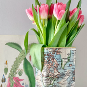 Mappemonde Porcelain Vase