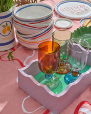 Red Italian Bowl Set