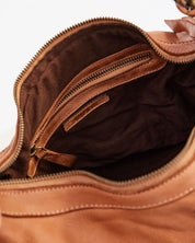 Signature Slouchy Bag- Tan