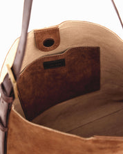Suede Cabas Tote