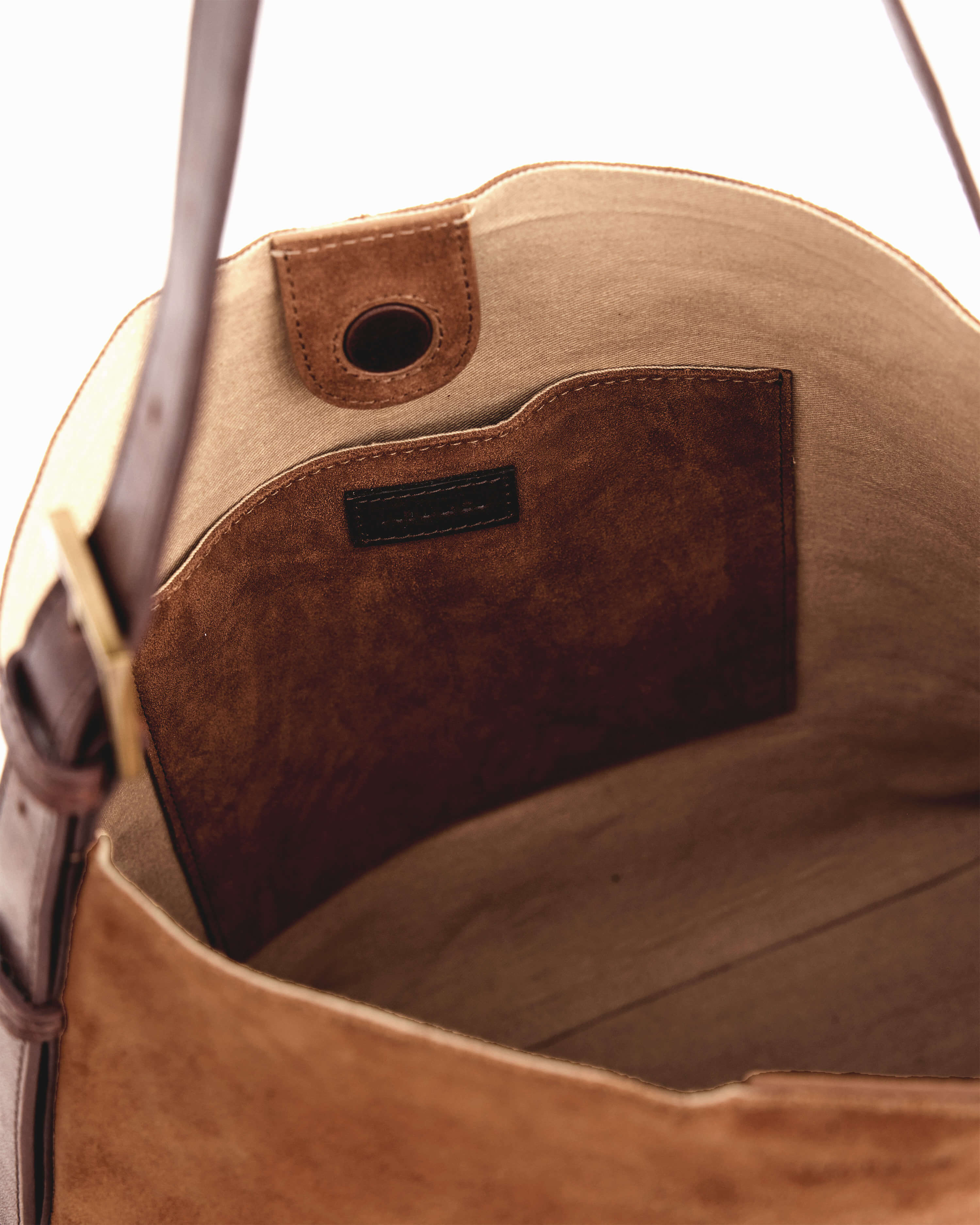 Suede Cabas Tote