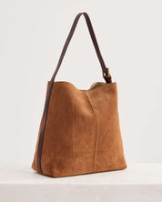 Suede Cabas Tote