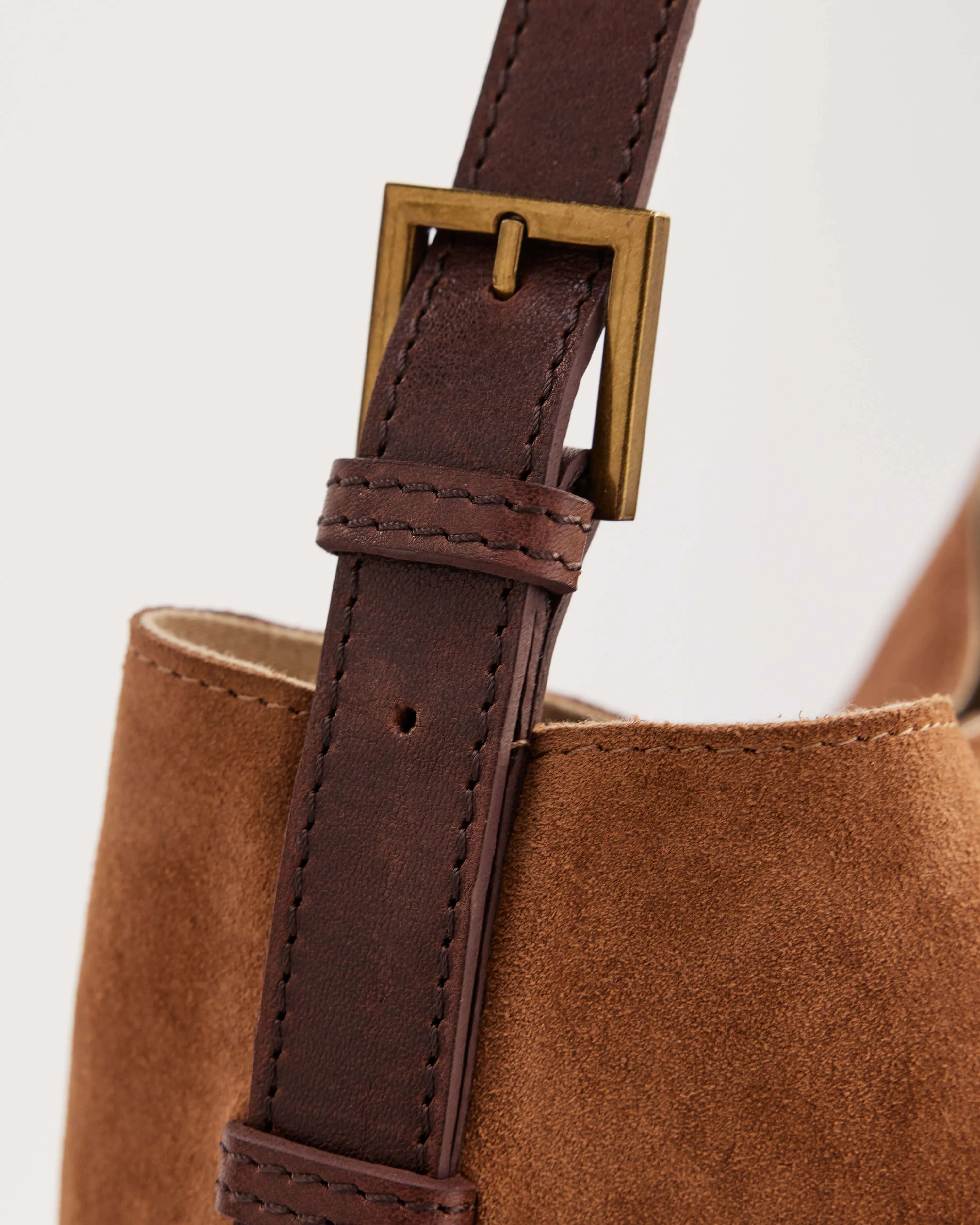 Suede Cabas Tote