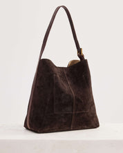 Suede Cabas Tote