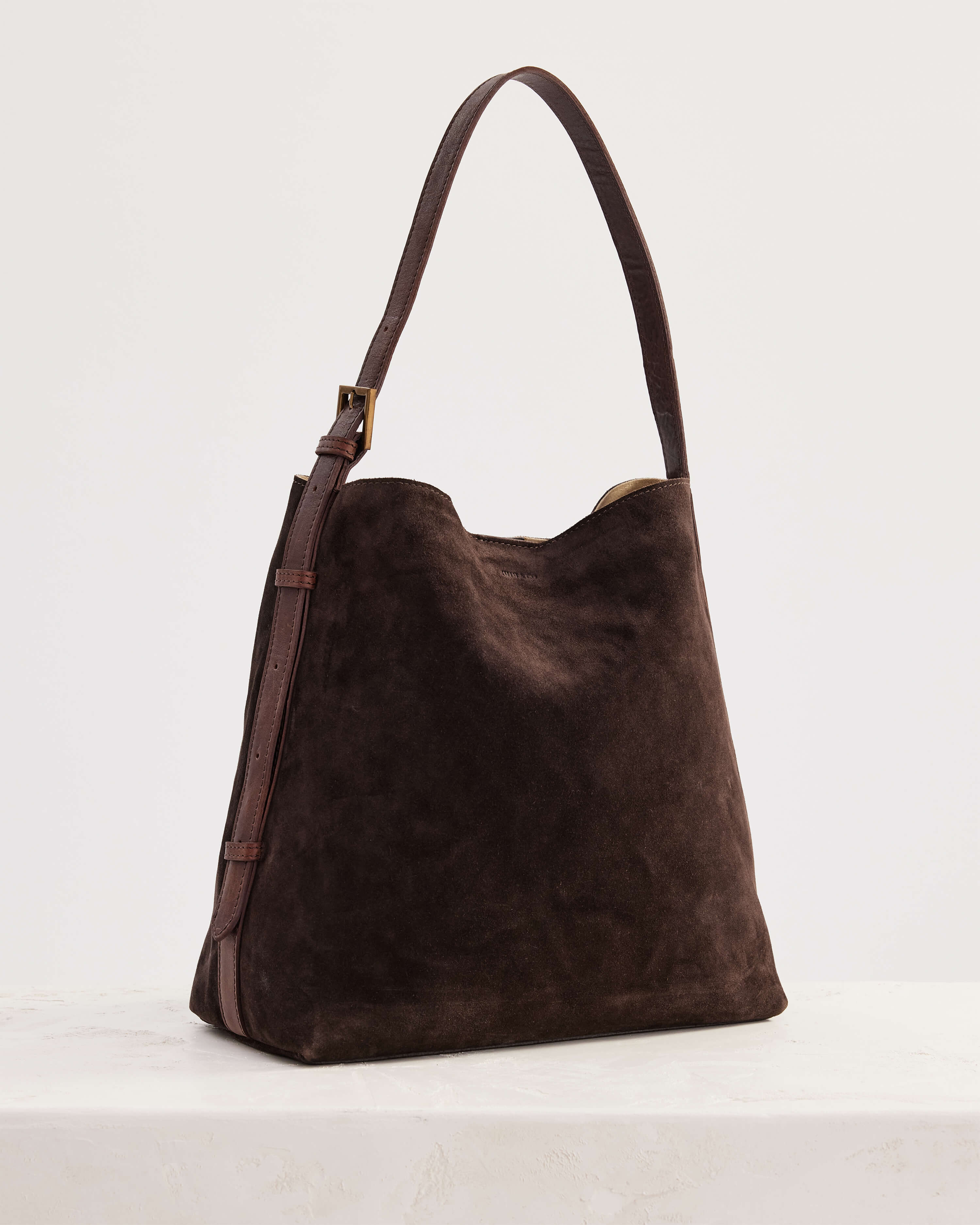 Suede Cabas Tote