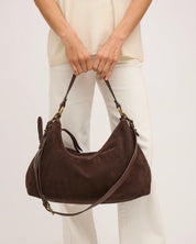 Suede Slouchy- Chocolate