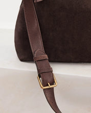 Suede Slouchy- Chocolate