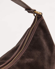 Suede Slouchy- Chocolate
