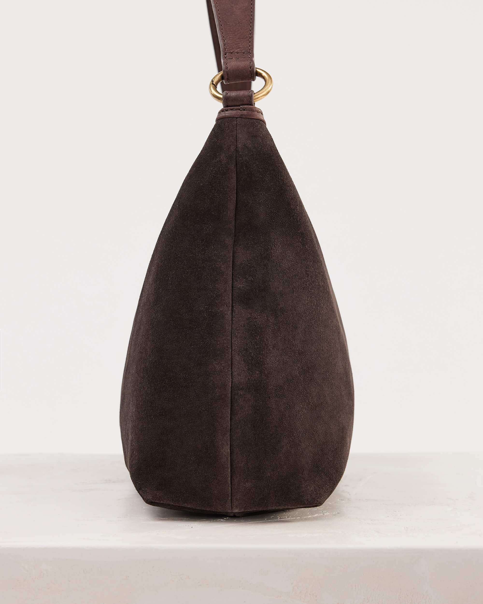 Suede Slouchy- Chocolate