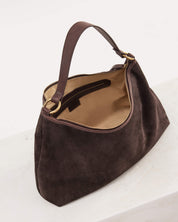 Suede Slouchy- Chocolate