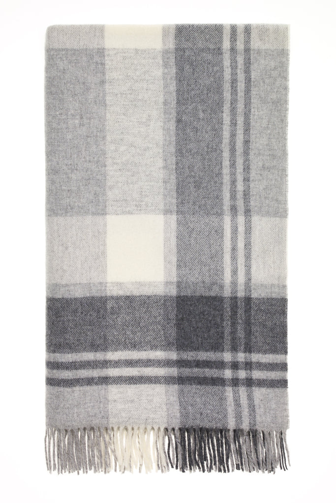 Bronte Port Ellen Throw- Grey - Presence Hamilton