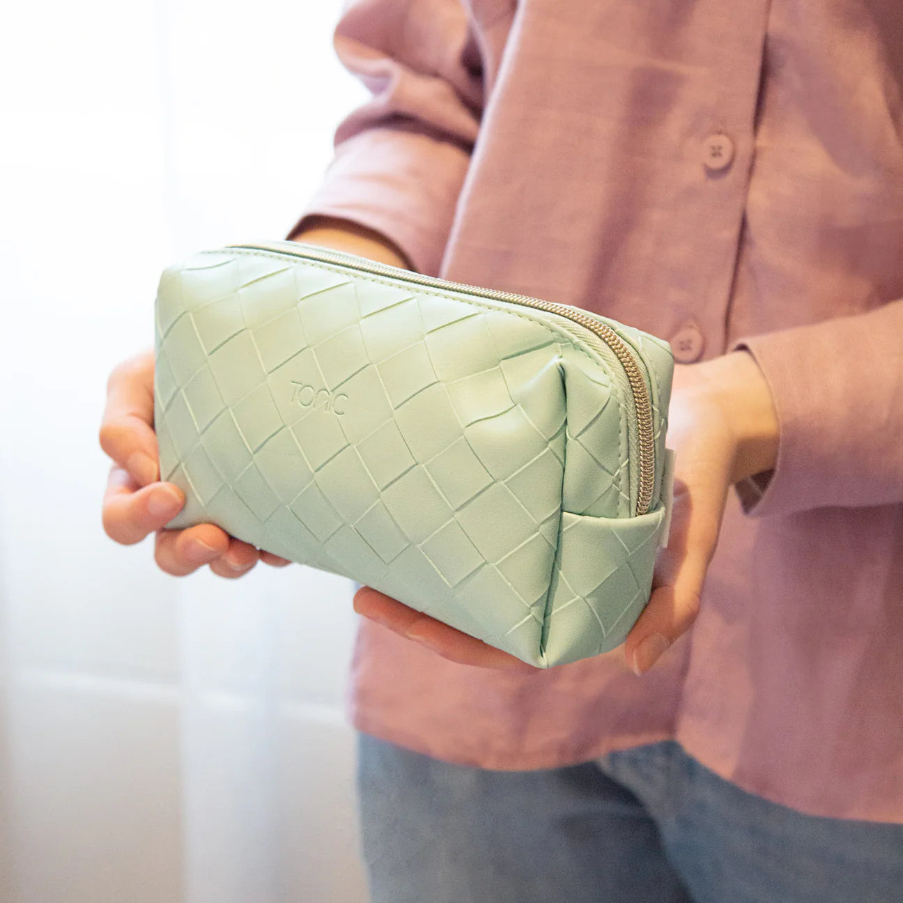 Woven Beauty Bag