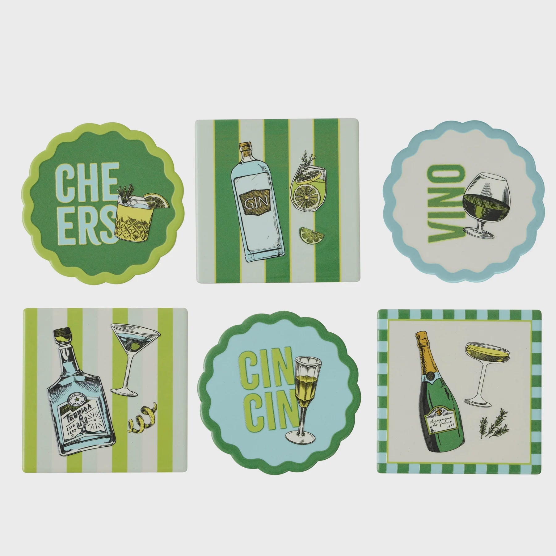 Gimlet Ceramic Coaster