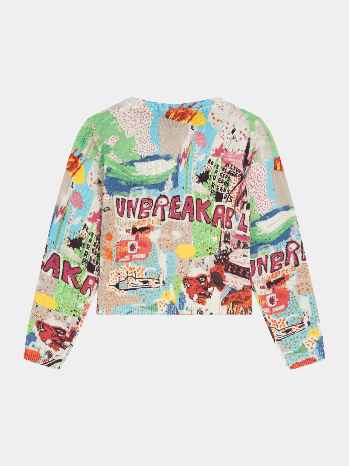 Jean Basquait Printed Pullover