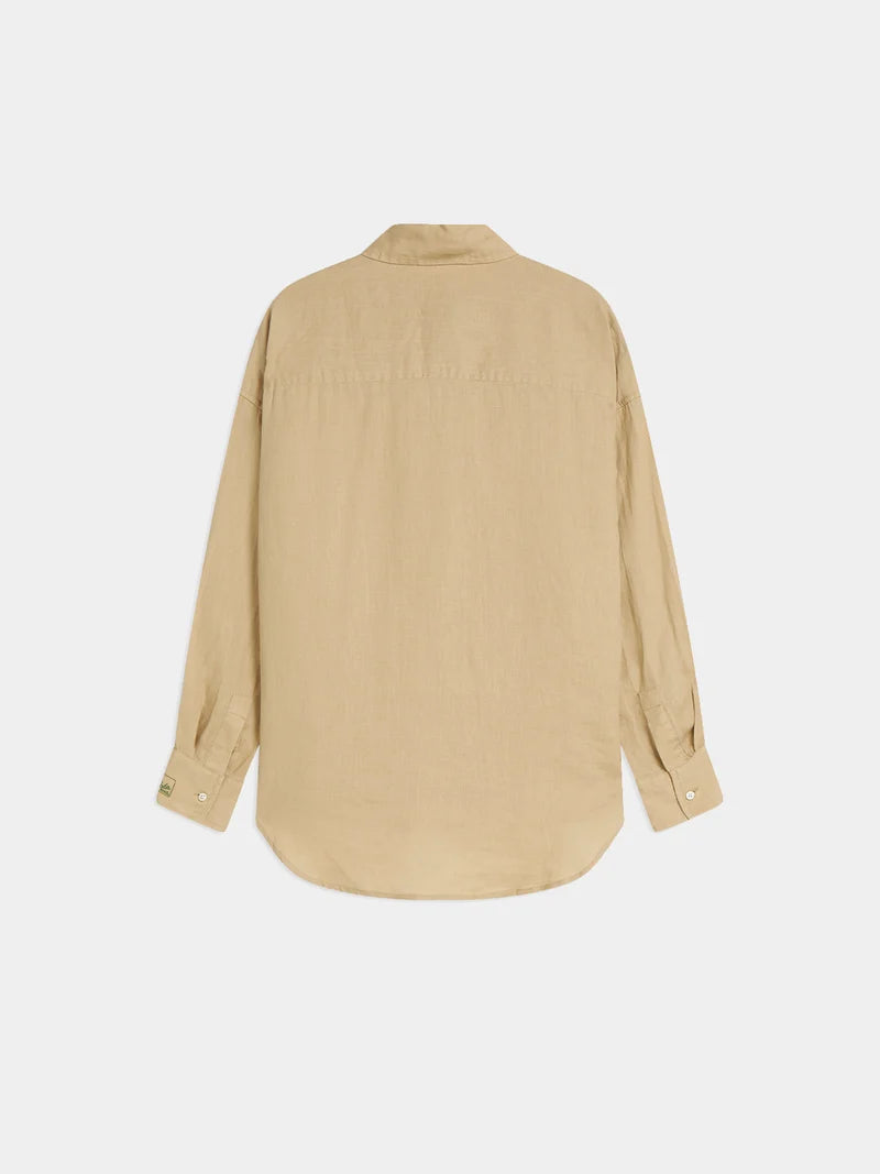 Linen shirt -Travertine