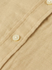 Linen shirt -Travertine