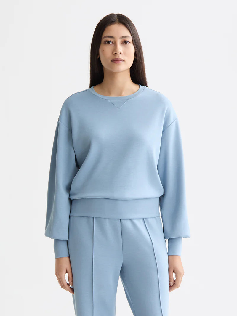 Modal Sweatshirt- Faded Denim