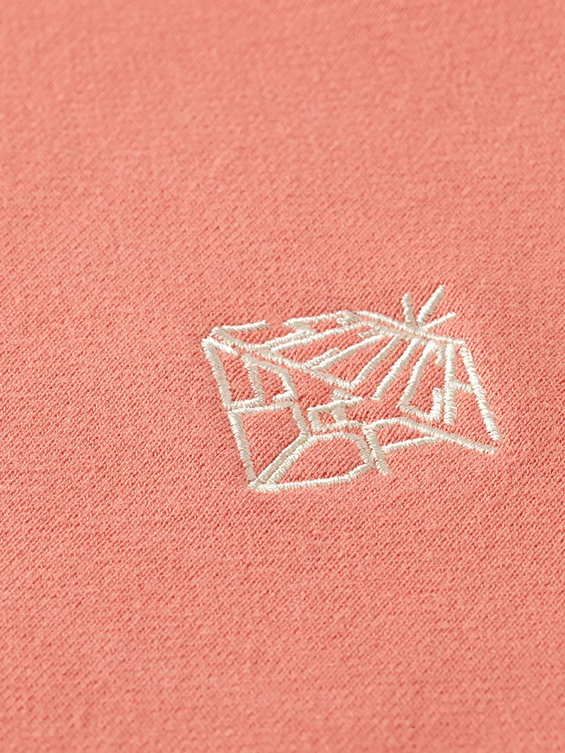 Embroidered Logo Sweatshirt- Canyon Clay