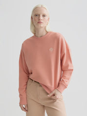 Embroidered Logo Sweatshirt- Canyon Clay