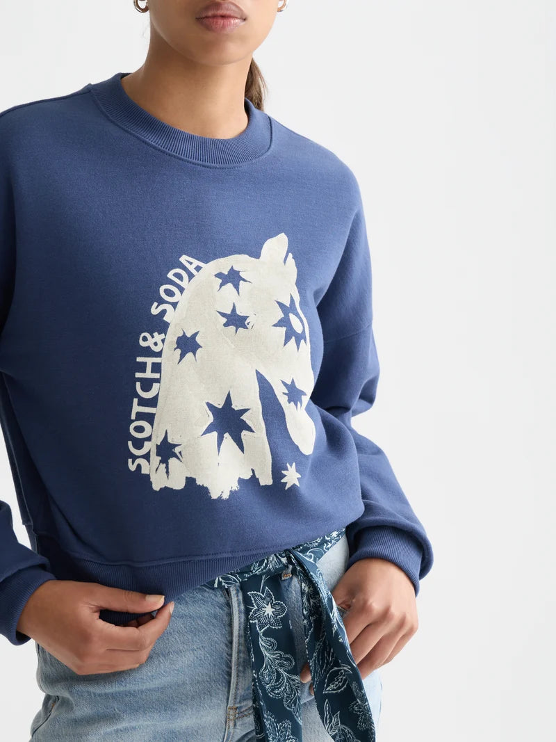 Artwork sweatshirt- Oceana