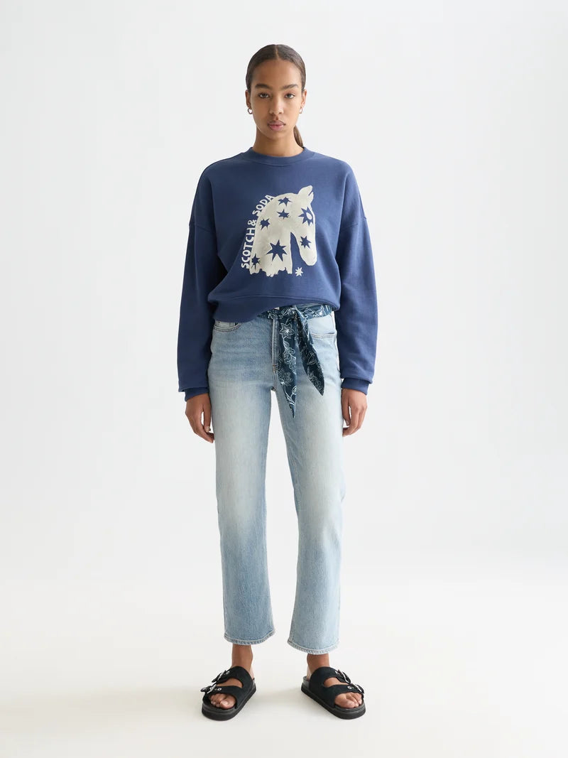 Artwork sweatshirt- Oceana