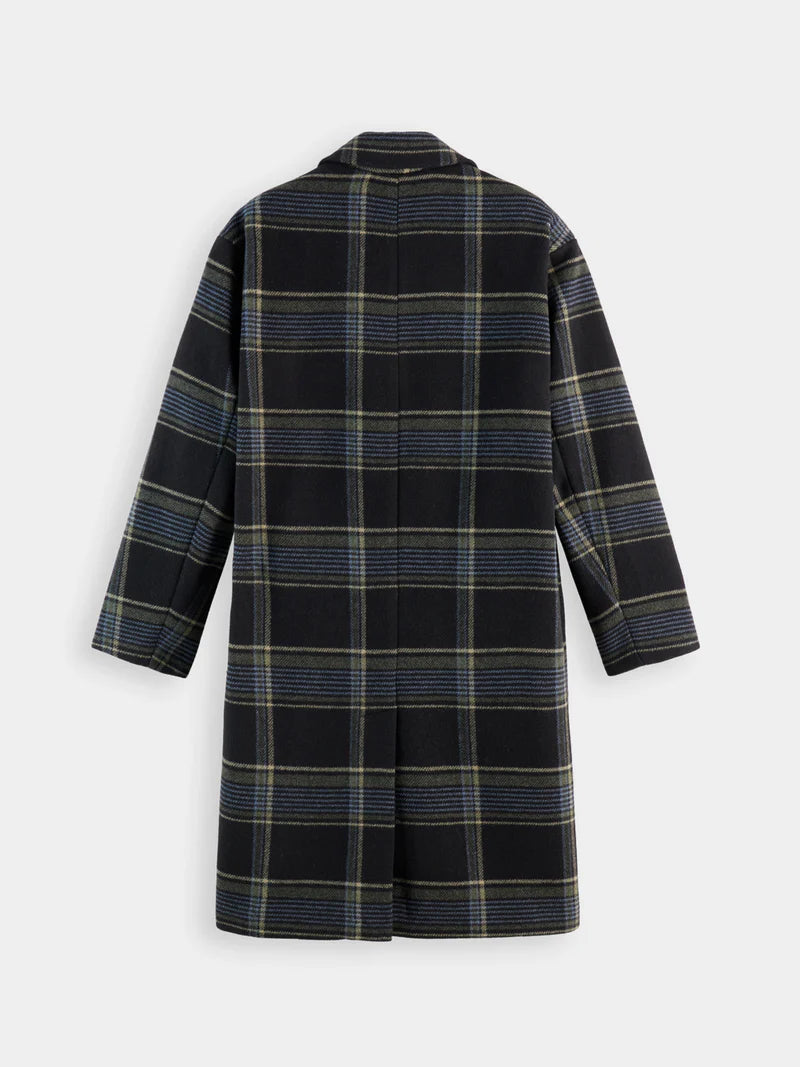 Single-breasted coat -Meteorite Check - Presence Hamilton