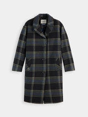 Single-breasted coat -Meteorite Check - Presence Hamilton