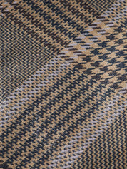 Coated raincoat -Plaza taupe check - Presence Hamilton