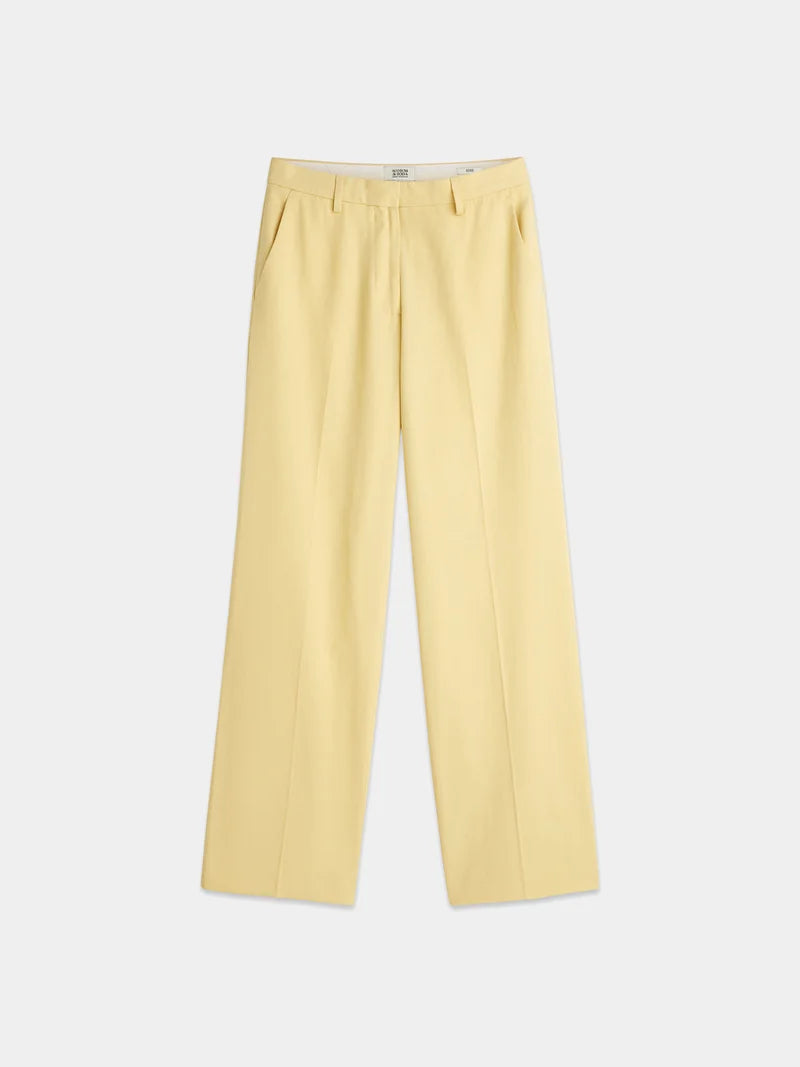 Edie wide-fit pants-Parsnip