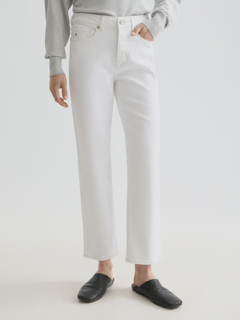 Sky Straight Fit Jean- Cool White 32" leg