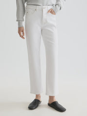 Sky Straight Fit Jean- Cool White 32" leg