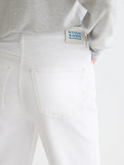 Sky Straight Fit Jean- Cool White 32" leg