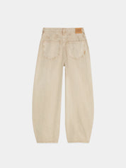 The Loop High Rise Barrel Leg- Travertine