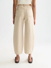 The Loop High Rise Barrel Leg- Travertine