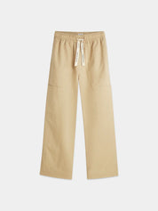 Noa wide-fit pants- Travertine