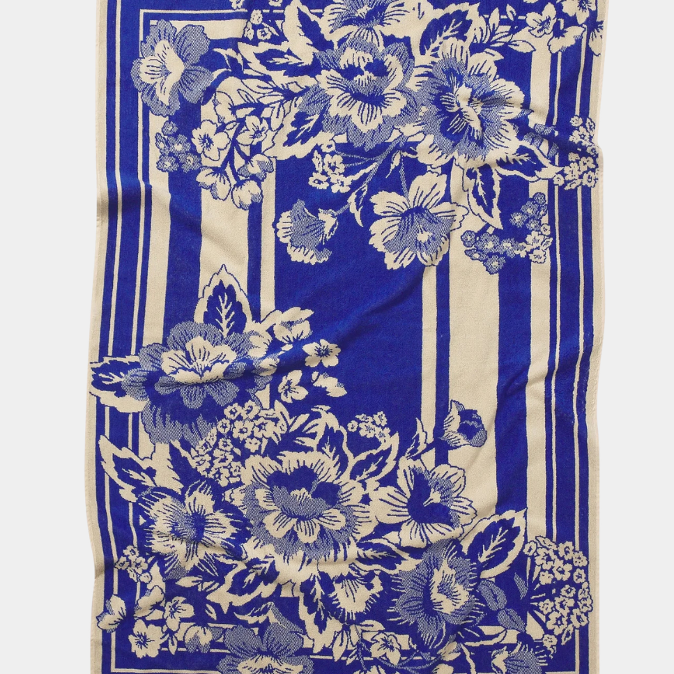 Eliza Bath Sheet- Ultramarine - Presence Hamilton