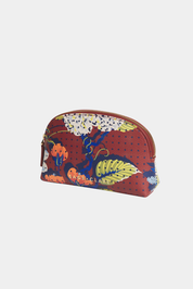 Heidi Cosmetic Pouch- Burnt Sienna - Presence Hamilton