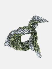 Mini Tempo Marine Silk Scarf