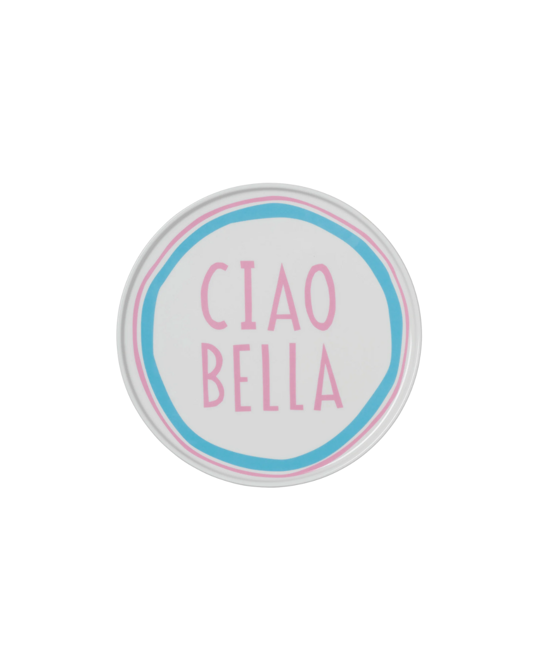 Blue Ciao Bella Plate