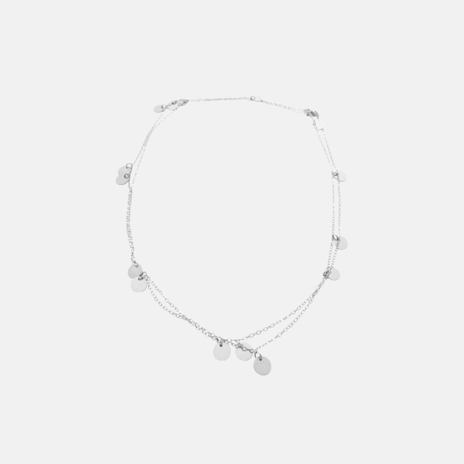 Neva Mini Disc Necklace