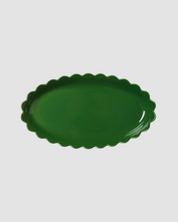 Scallop Platter Green