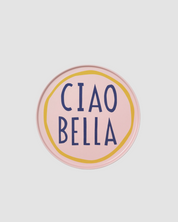 Pink Ciao Bella Plate
