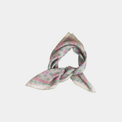 Mini Natasha Rose Fuchsia Silk Scarf